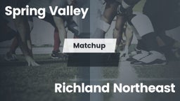 Matchup: Spring Valley High vs. Richland Northeast  2016