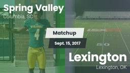 Matchup: Spring Valley vs. Lexington  2017
