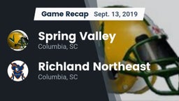 Recap: Spring Valley  vs. Richland Northeast  2019