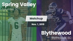 Matchup: Spring Valley vs. Blythewood  2019