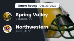 Recap: Spring Valley  vs. Northwestern  2020