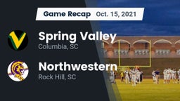 Recap: Spring Valley  vs. Northwestern  2021