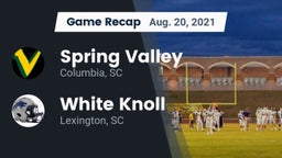 Recap: Spring Valley  vs. White Knoll  2021