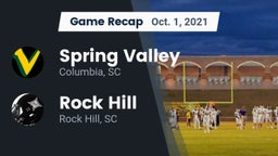 Recap: Spring Valley  vs. Rock Hill  2021