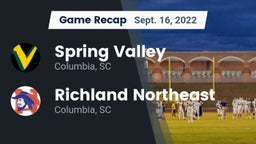 Recap: Spring Valley  vs. Richland Northeast  2022