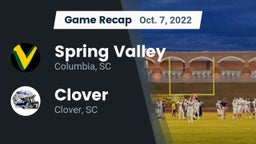 Recap: Spring Valley  vs. Clover  2022