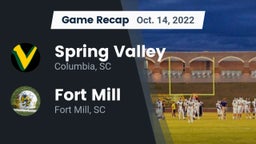 Recap: Spring Valley  vs. Fort Mill  2022