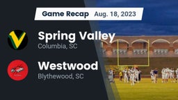 Recap: Spring Valley  vs. Westwood  2023