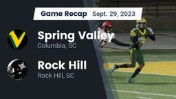 Recap: Spring Valley  vs. Rock Hill  2023