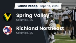 Recap: Spring Valley  vs. Richland Northeast  2023