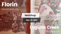 Matchup: Florin  vs. Laguna Creek  2017
