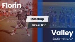 Matchup: Florin  vs. Valley  2017