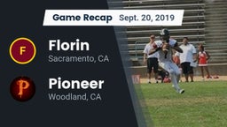 Recap: Florin  vs. Pioneer  2019