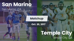 Matchup: San Marino High vs. Temple City  2017