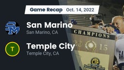 Recap: San Marino  vs. Temple City  2022