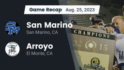Recap: San Marino  vs. Arroyo  2023