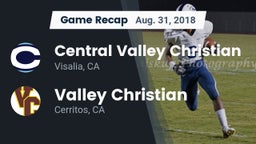 Recap: Central Valley Christian vs. Valley Christian  2018