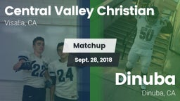Matchup: Central Valley vs. Dinuba  2018