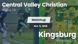Matchup: Central Valley vs. Kingsburg  2018