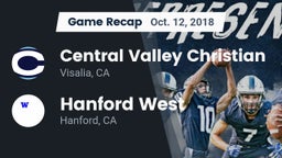 Recap: Central Valley Christian vs. Hanford West  2018