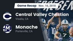 Recap: Central Valley Christian vs. Monache  2018
