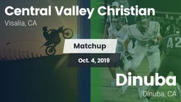 Matchup: Cen. Vall. Christian vs. Dinuba  2019