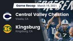 Recap: Central Valley Christian vs. Kingsburg  2021