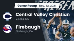 Recap: Central Valley Christian vs. Firebaugh  2021