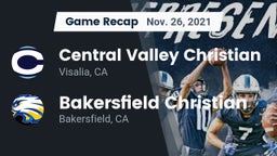 Recap: Central Valley Christian vs. Bakersfield Christian  2021