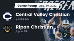 Recap: Central Valley Christian vs. Ripon Christian  2022