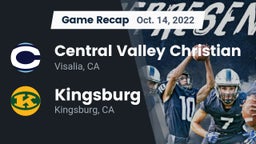 Recap: Central Valley Christian vs. Kingsburg  2022