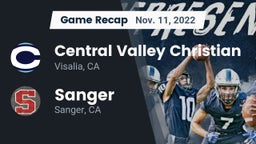 Recap: Central Valley Christian vs. Sanger  2022