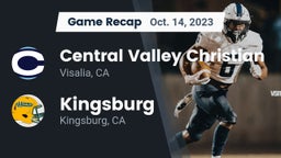 Recap: Central Valley Christian vs. Kingsburg  2023