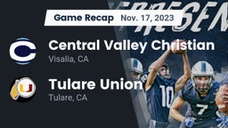 Recap: Central Valley Christian vs. Tulare Union  2023