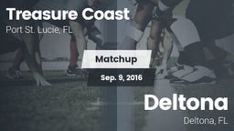 Matchup: Treasure Coast High vs. Deltona  2016