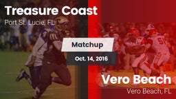 Matchup: Treasure Coast High vs. Vero Beach  2016