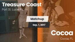 Matchup: Treasure Coast High vs. Cocoa  2017