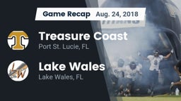 Recap: Treasure Coast  vs. Lake Wales  2018