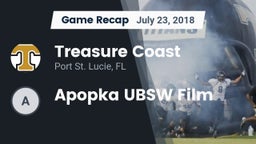 Recap: Treasure Coast  vs. Apopka UBSW Film 2018