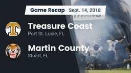Recap: Treasure Coast  vs. Martin County  2018