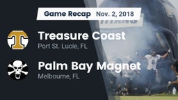 Recap: Treasure Coast  vs. Palm Bay Magnet  2018