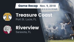 Recap: Treasure Coast  vs. Riverview  2018