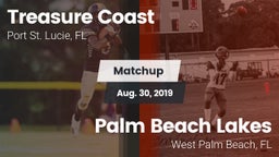 Matchup: Treasure Coast High vs. Palm Beach Lakes  2019