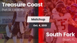 Matchup: Treasure Coast High vs. South Fork  2019