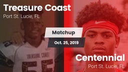 Matchup: Treasure Coast High vs. Centennial  2019