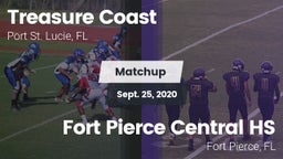 Matchup: Treasure Coast High vs. Fort Pierce Central HS 2020