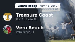 Recap: Treasure Coast  vs. Vero Beach  2019