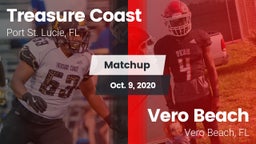 Matchup: Treasure Coast High vs. Vero Beach  2020