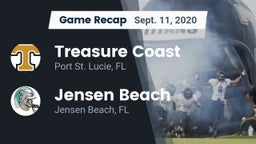 Recap: Treasure Coast  vs. Jensen Beach  2020