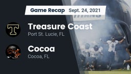 Recap: Treasure Coast  vs. Cocoa  2021